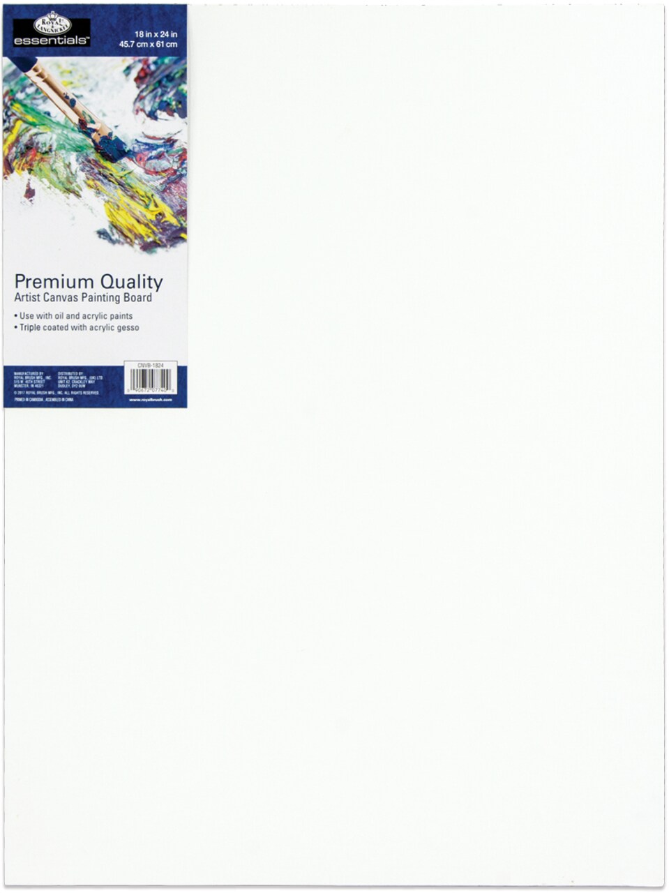 Royal Langnickel essentials(TM) Premium Canvas Board-18"x24"